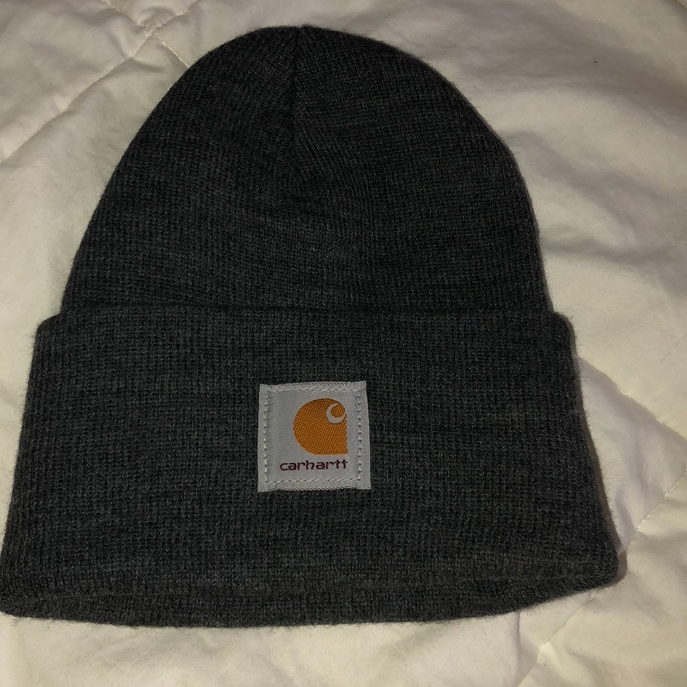 Gray Carhartt Beanie